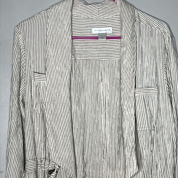 Christopher & Banks Lose Lapel Blazer Coat - Picture 4 of 11